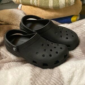 Black original Crocs